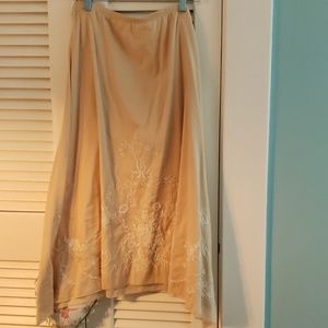 Mid length J.Jill skirt